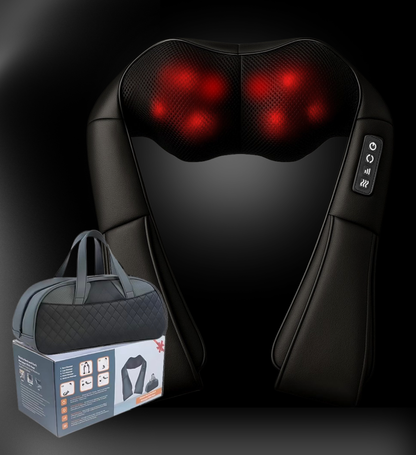 Shiatsu Neck and Shoulder Massager - Deep Tissue Heat Therapy