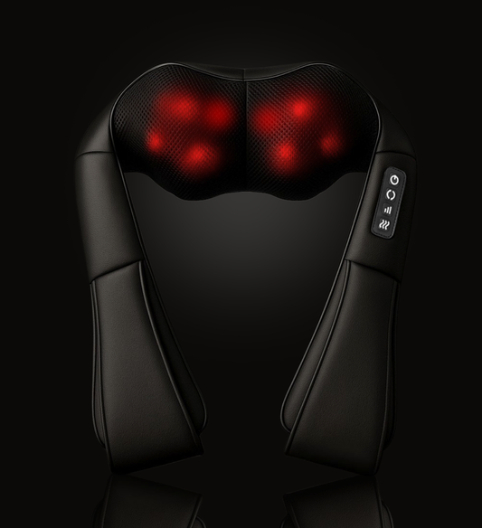 Shiatsu Neck and Shoulder Massager - Deep Tissue Heat Therapy