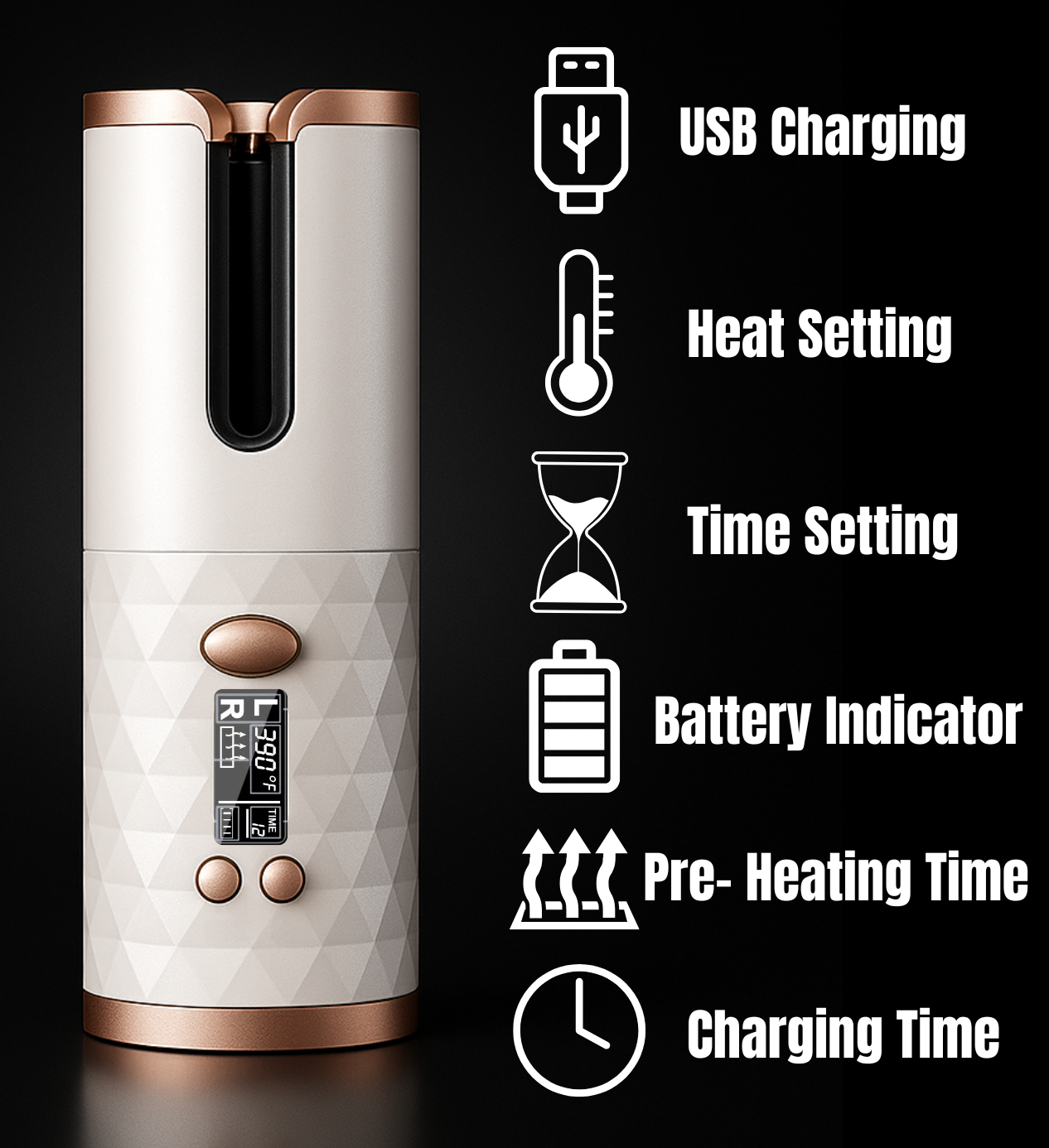 Portable Hair Curler